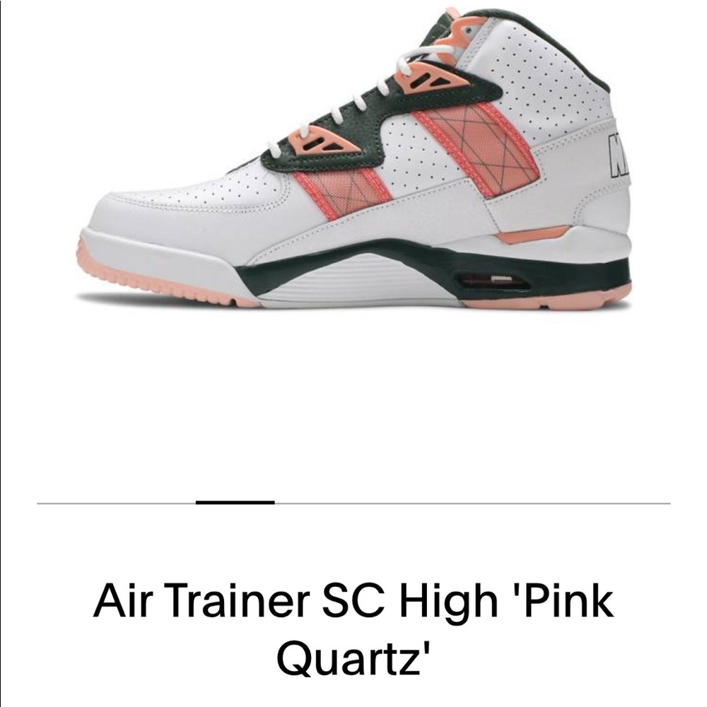 Nike Air Trainer SC High
White Pink Green

100% Authentic

Condition: used
